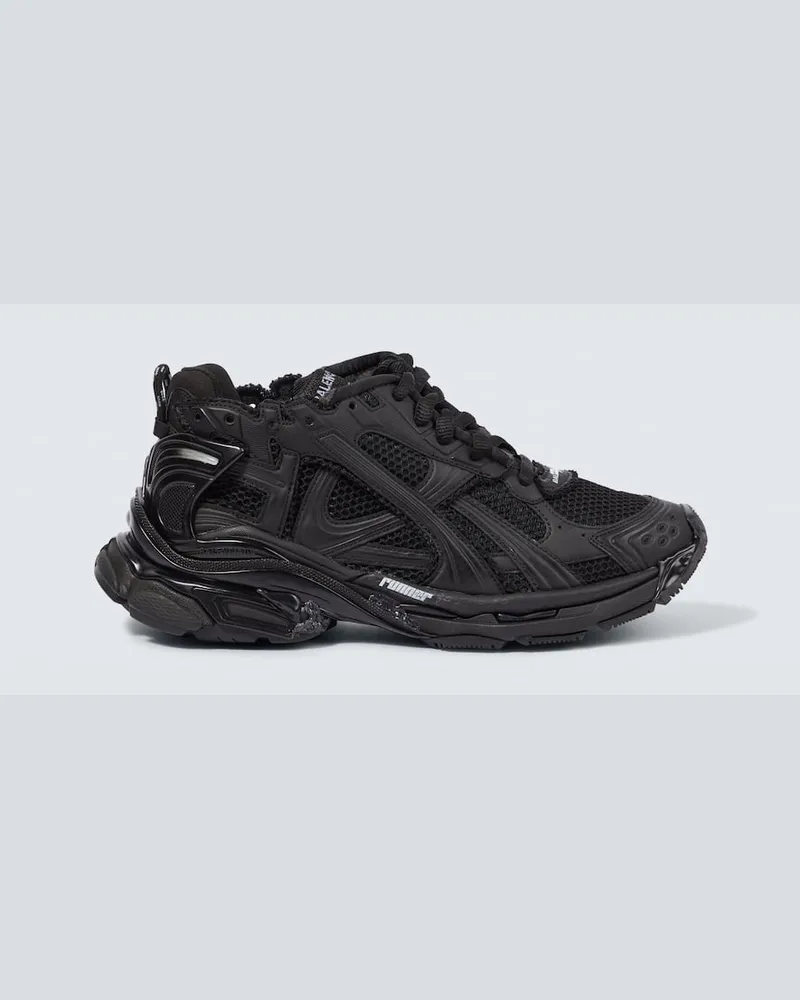 Balenciaga Sneakers Runner Schwarz