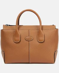 TOD'S Schultertasche Di aus Leder Braun