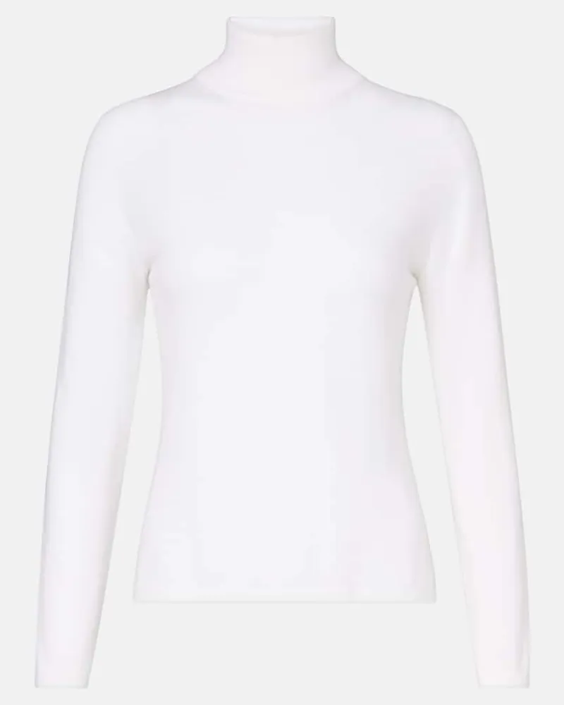 Max Mara Pullover Meana aus Kaschmir Weiß