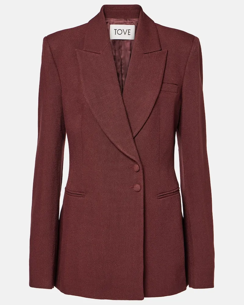 TOVE Blazer Yana Burgunderrot