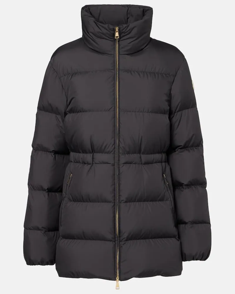 Moncler Daunenjacke Brossette Schwarz