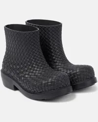 Bottega Veneta Ankle Boots Fireman Schwarz