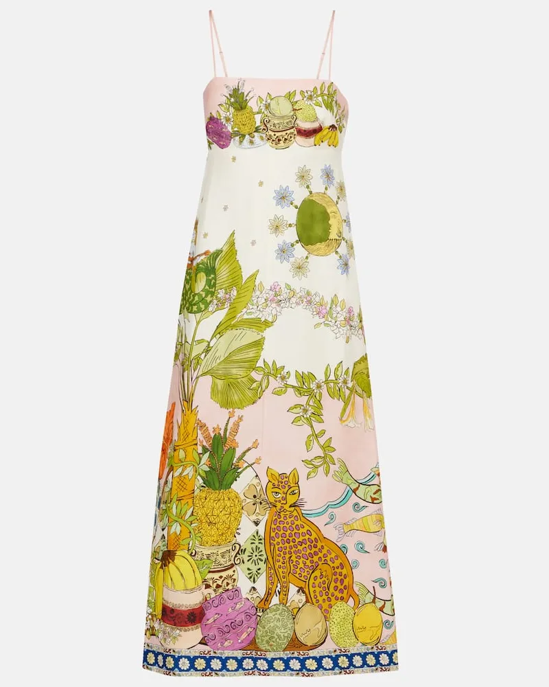 ALEMAIS Alémais Bedrucktes Maxikleid Hazel Multicolor