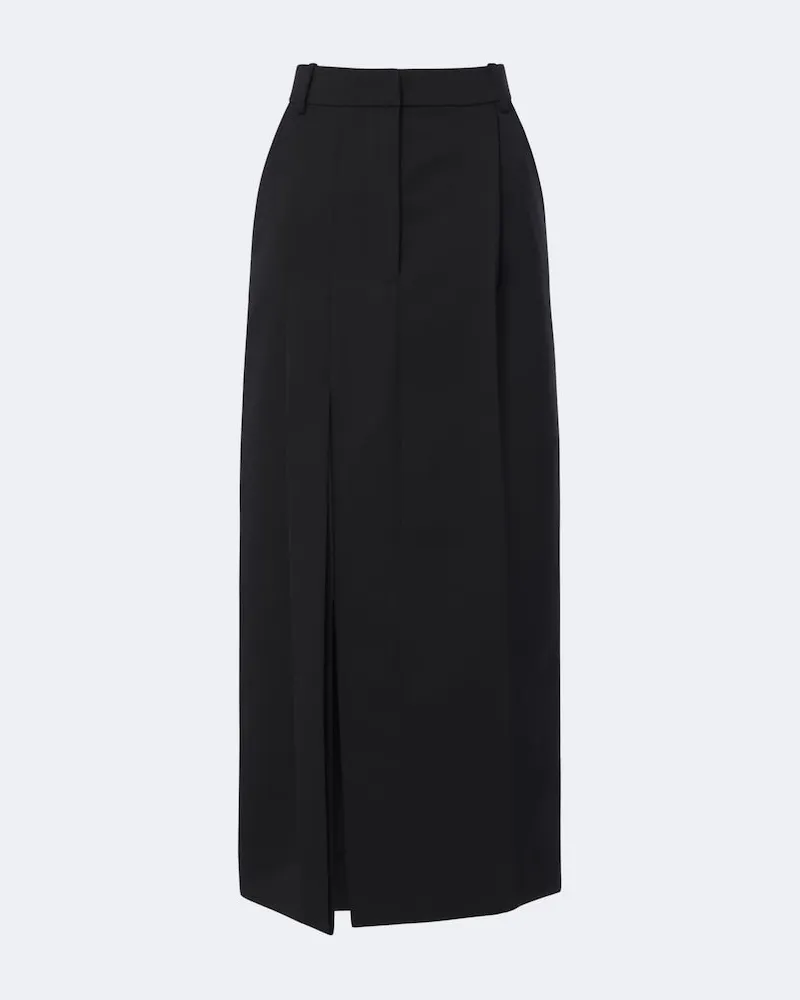 Givenchy Midirock aus Wolle Schwarz