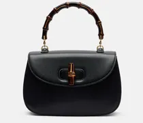 Henkeltasche Gucci Bamboo 1947 Medium aus Leder
