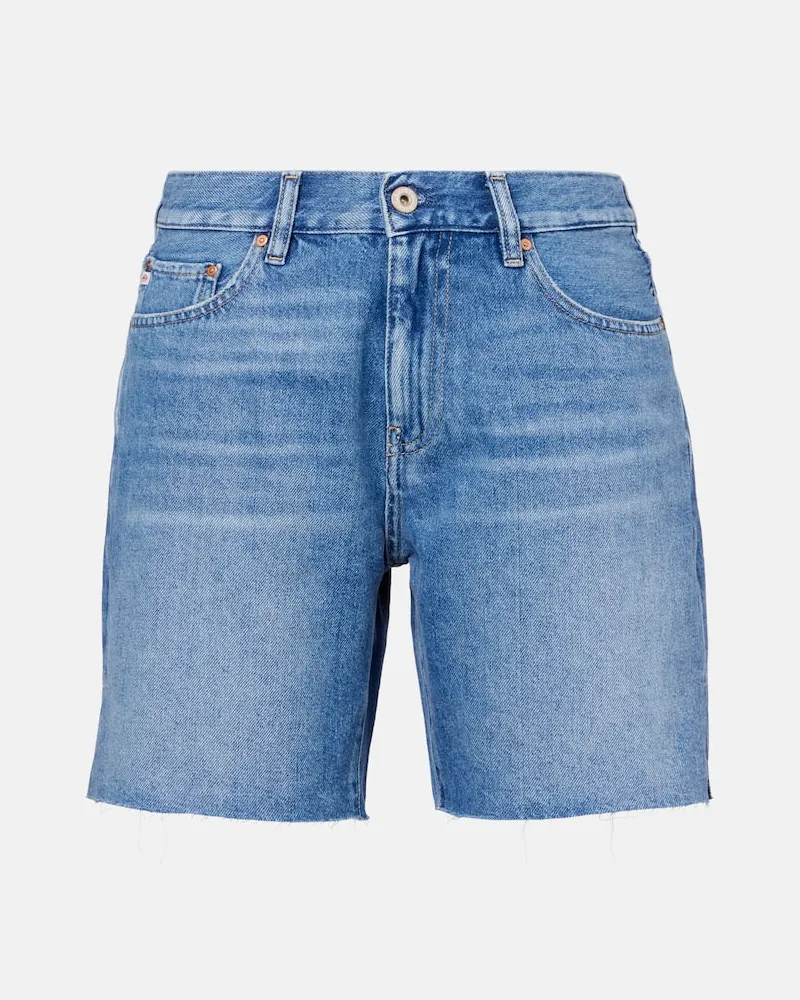 Adriano Goldschmied Bermuda-Shorts Ex-Boyfriend aus Denim Blau