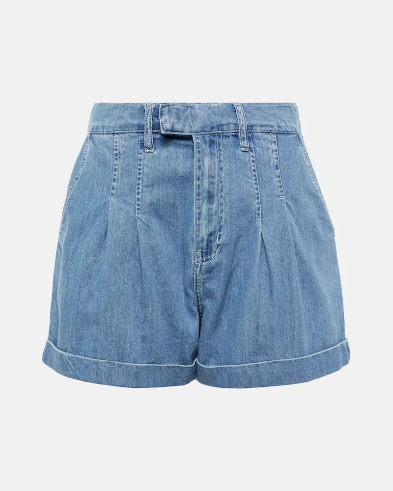 Frame Denim Jeansshorts Blau