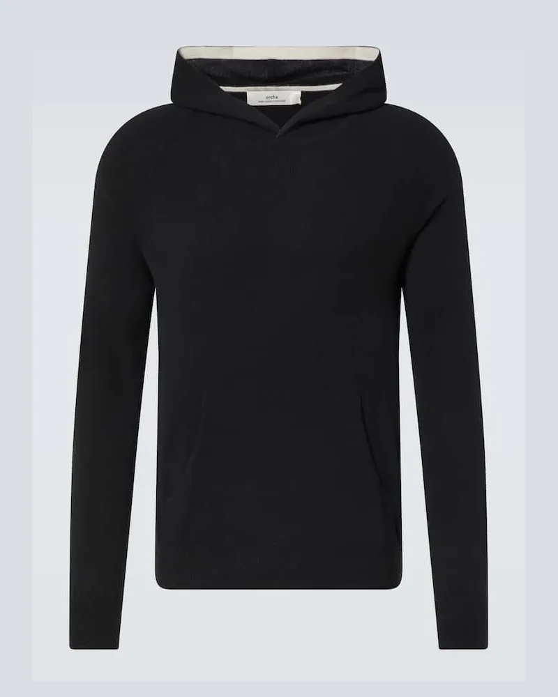 arch4 Hoodie Mr Balham aus Kaschmir Schwarz