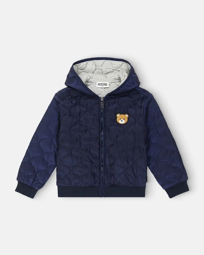 Moschino Jacke Teddy Bear Blau