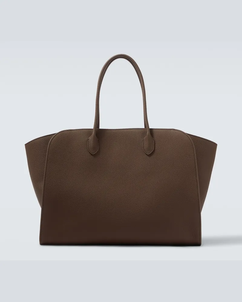 The Row Tote Bag Marlo aus Leder Grün