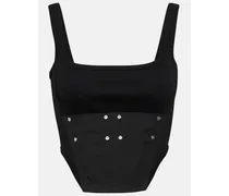Korsett-Top Workwear aus Baumwolle