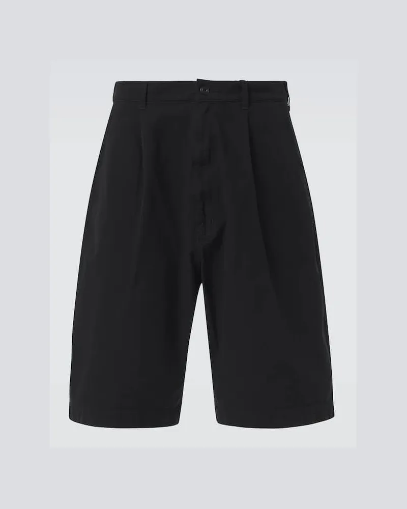 Junya Watanabe High-Rise Shorts Schwarz
