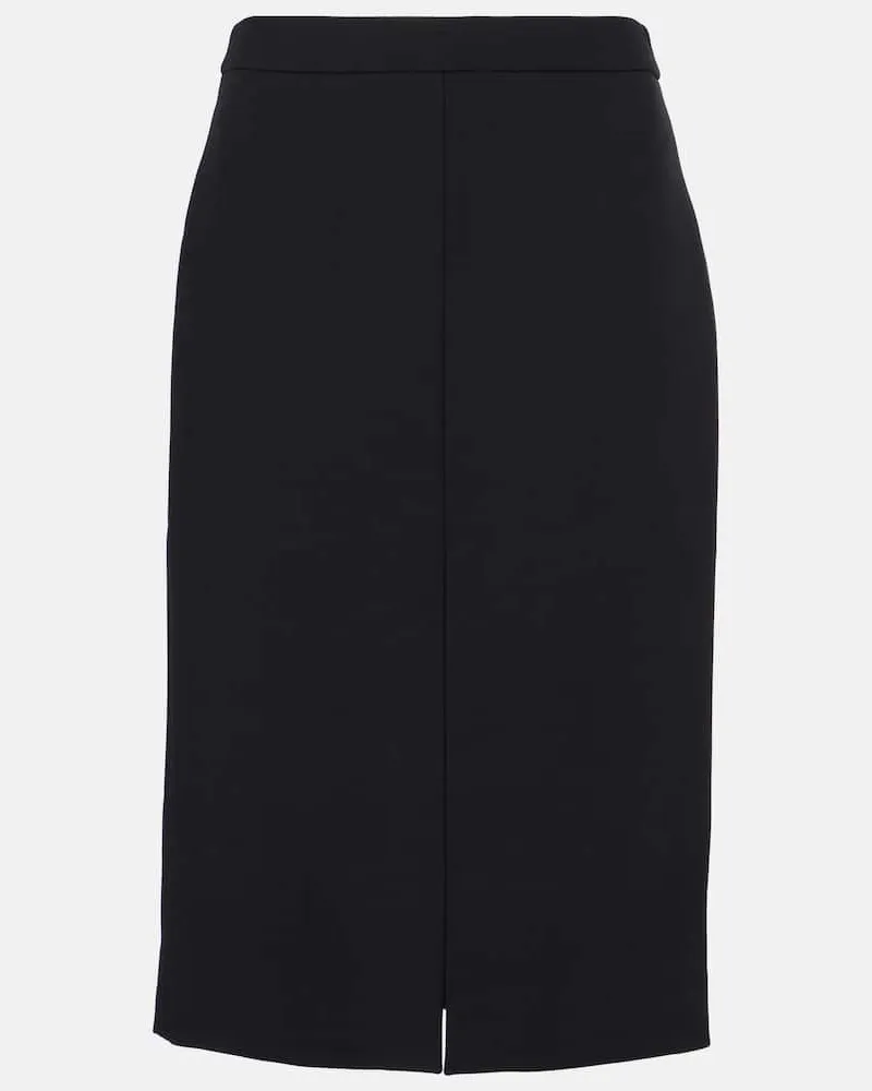 Dolce & Gabbana Bleistiftrock aus einem Wollgemisch Schwarz
