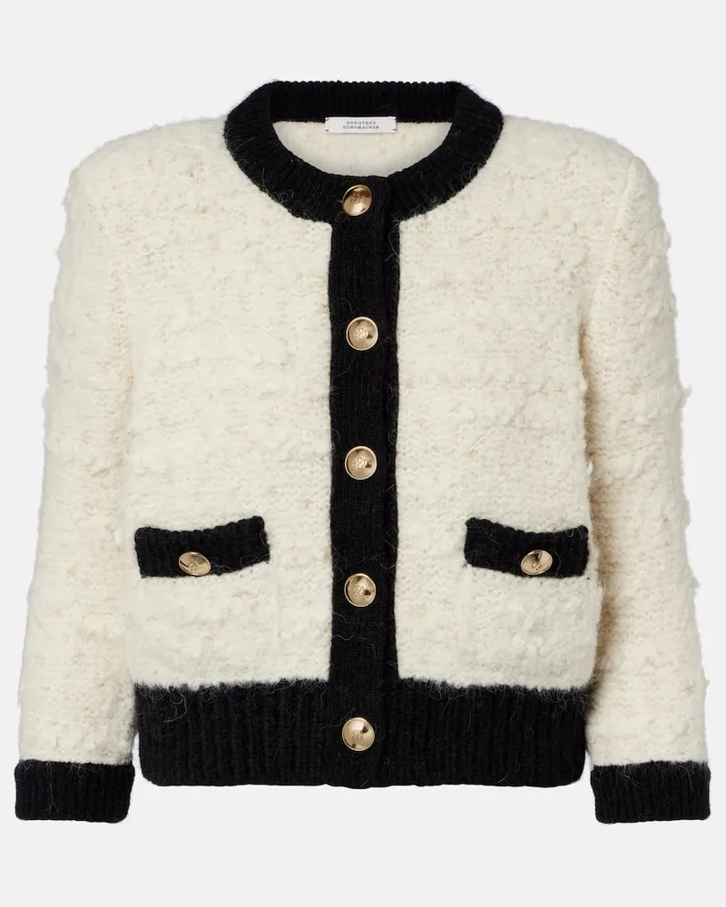 Dorothee Schumacher Cardigan Delightful Sparkle Weiß