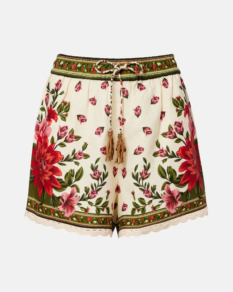 FARM Rio Shorts Wonder Rio aus einem Leinengemisch Multicolor