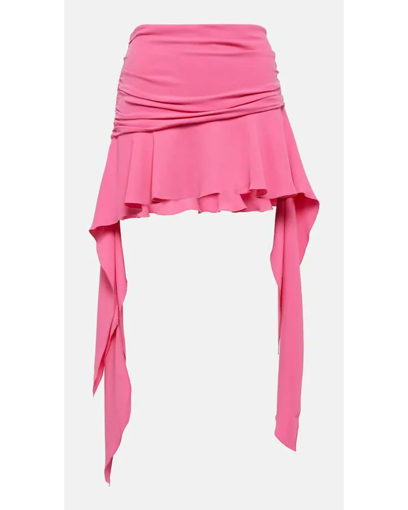 Blumarine Minirock aus Jersey Pink