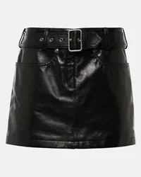 Tom Ford Minirock aus Leder Schwarz