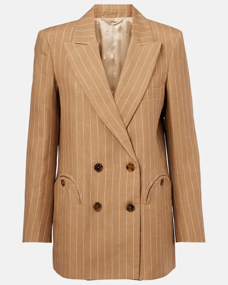 Blazé Milano Blazé Milano Blazer Heretique aus Leinen Beige