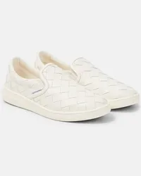 Bottega Veneta Slip-Ons Sawyer aus Leder Weiss