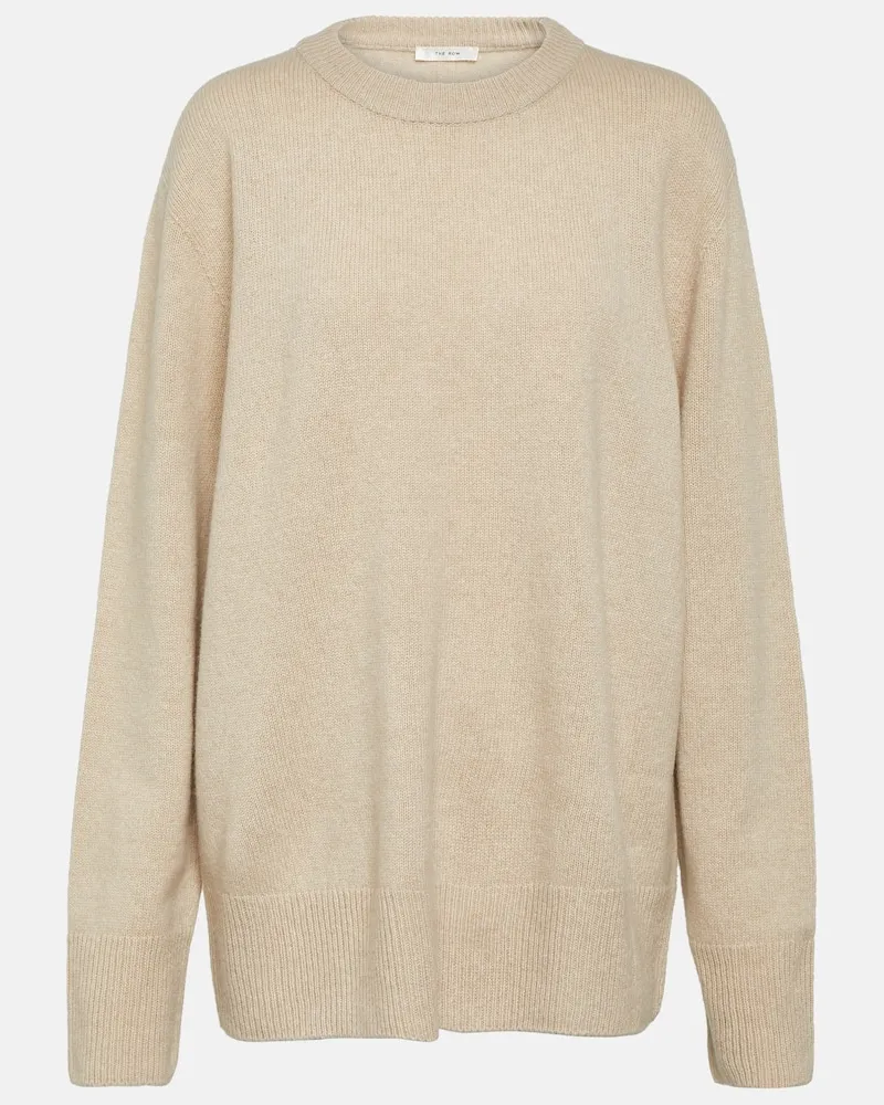 The Row Pullover Sibem aus Wolle und Kaschmir Beige
