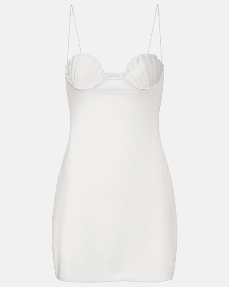 Oséree Oséree Bridal Minikleid Weiß