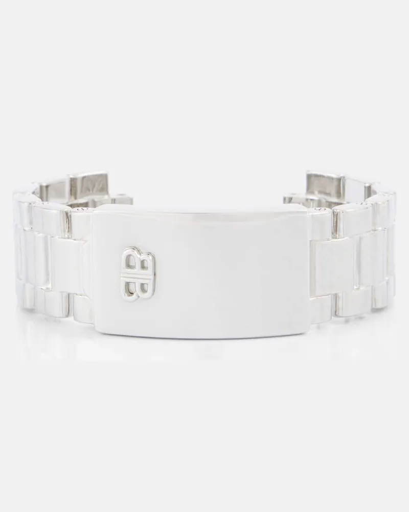 Balenciaga Armreif 24/7 Silber