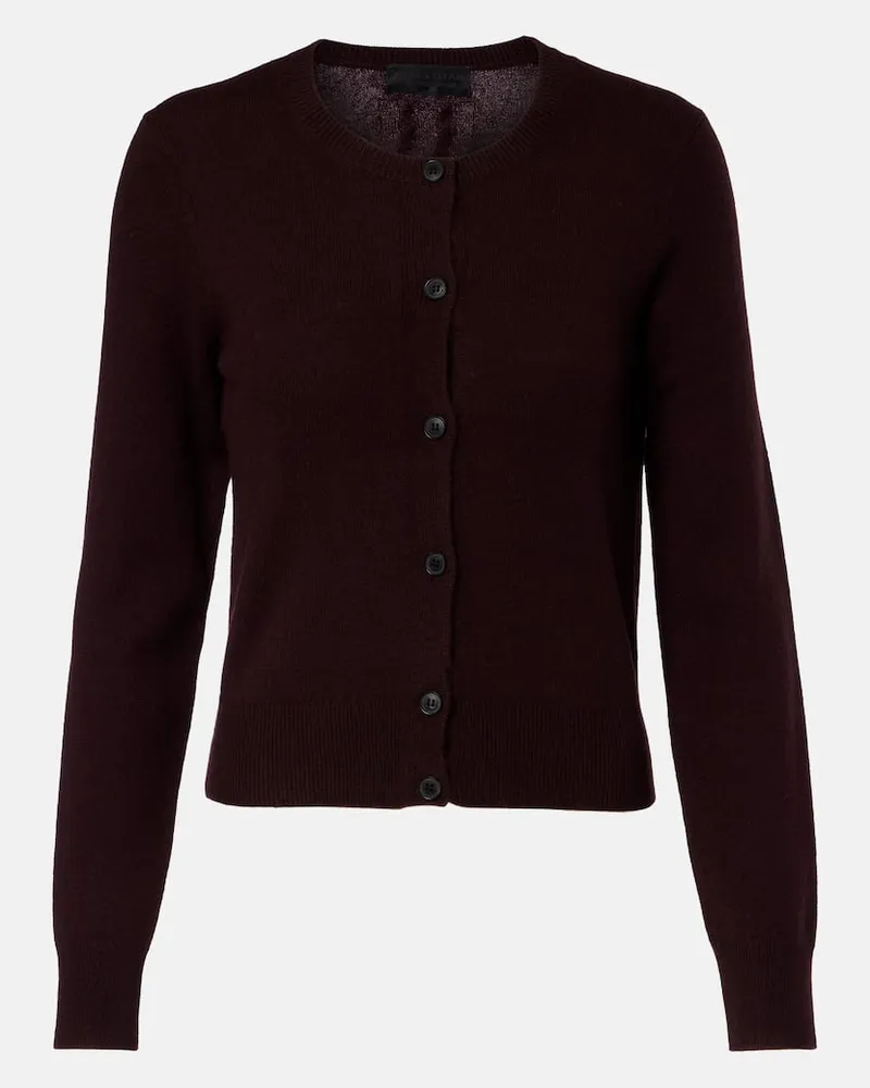 Nili Lotan Cardigan March aus Kaschmir Burgund