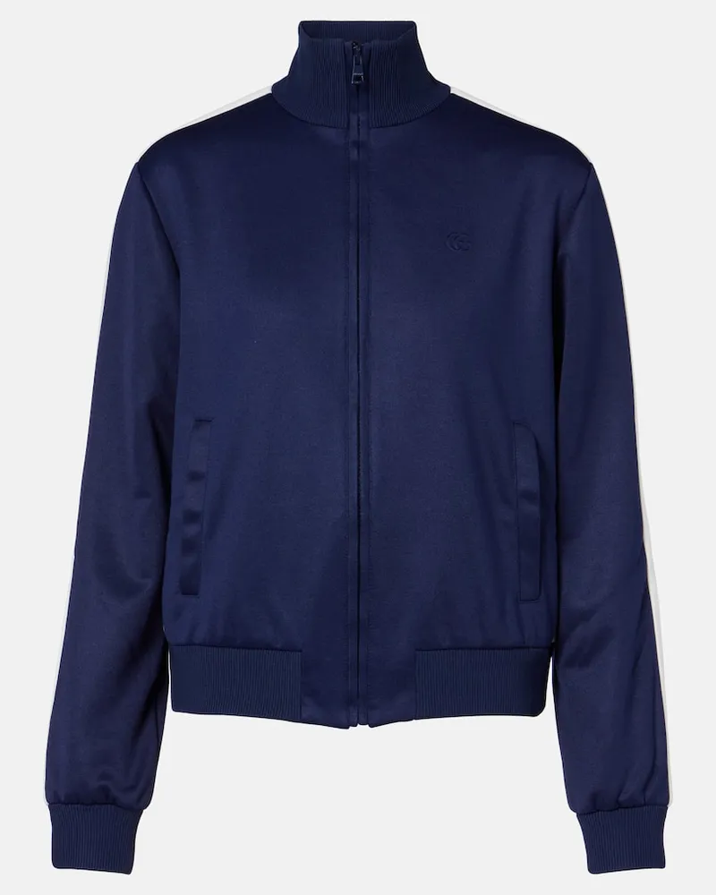 Gucci Trainingsjacke GG Blau