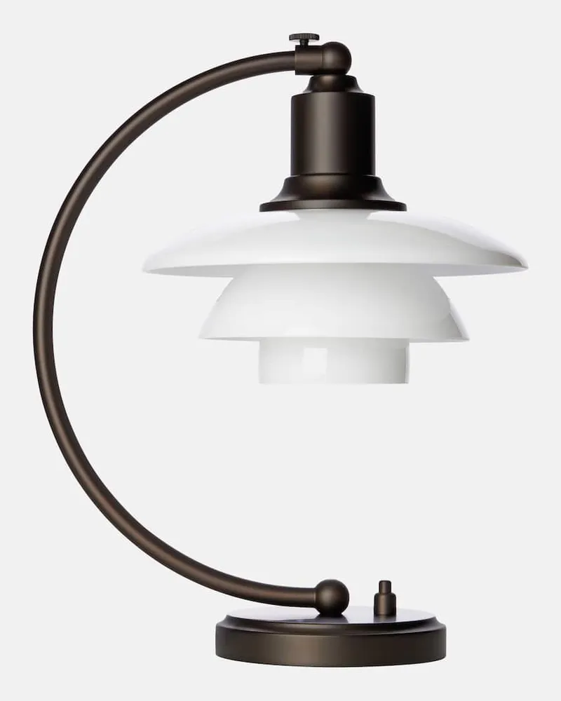 Louis Poulsen Tischleuchte Dune 02 by Poul Henningsen (EU-Stecker Braun
