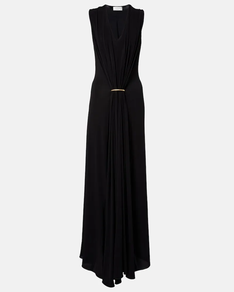 SPORTMAX Maxikleid Schwarz