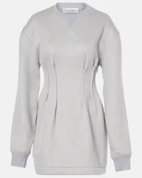 J.W.Anderson Sweatshirt-Kleid aus Jersey Grau