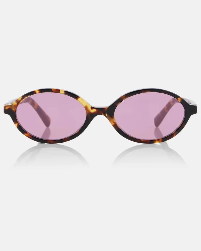 Miu Miu Runde Sonnenbrille Miu Regard Violett