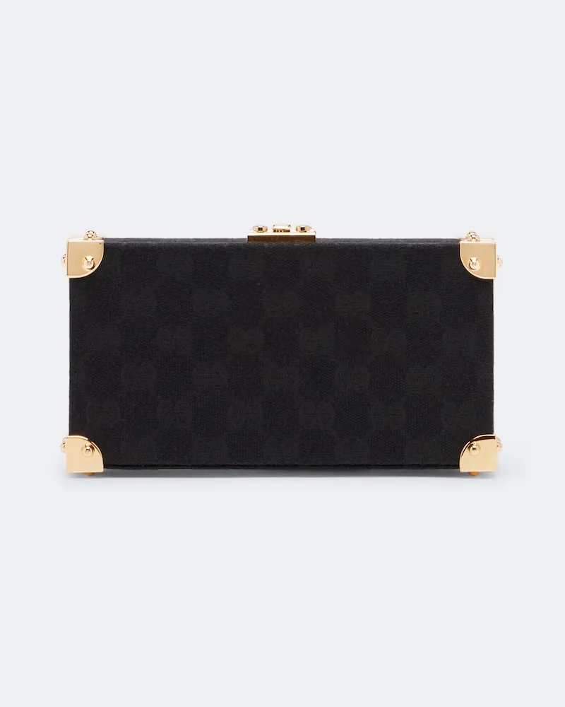 Gucci Clutch Evening Mini aus GG-Canvas Schwarz