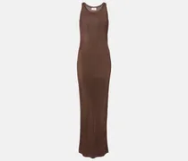 Maxikleid aus Rippstrick