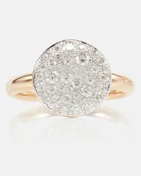 Pomellato Ring Sabbia aus 18kt Rosegold mit Diamanten Gold