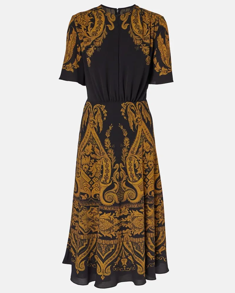 Etro Midikleid Schwarz