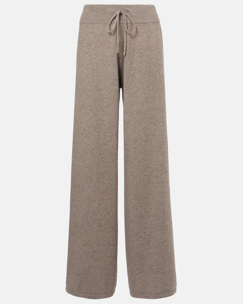 Lisa Yang Pyjama-Hose Sofi aus Kaschmir Braun