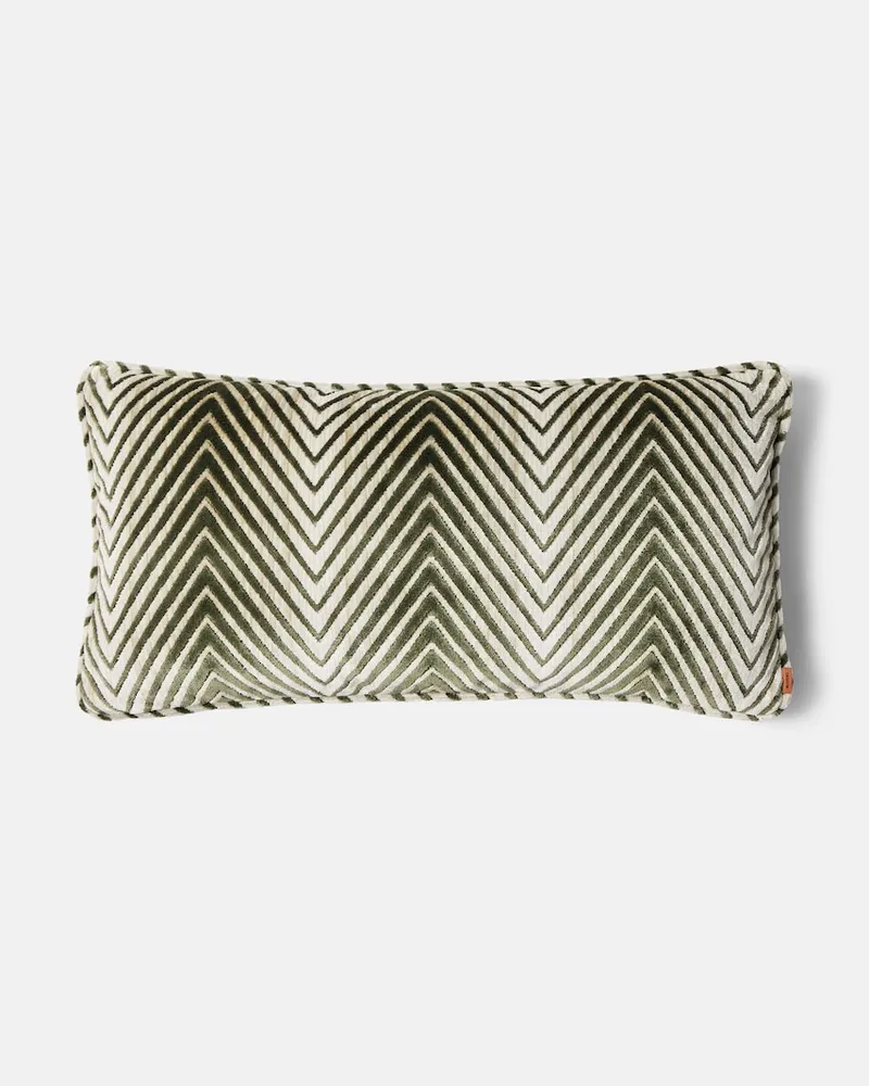 Missoni Kissen Ziggy aus Samt Multicolor