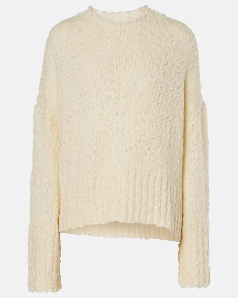 Altuzarra Pullover Cody aus einem Wollgemisch Weiß