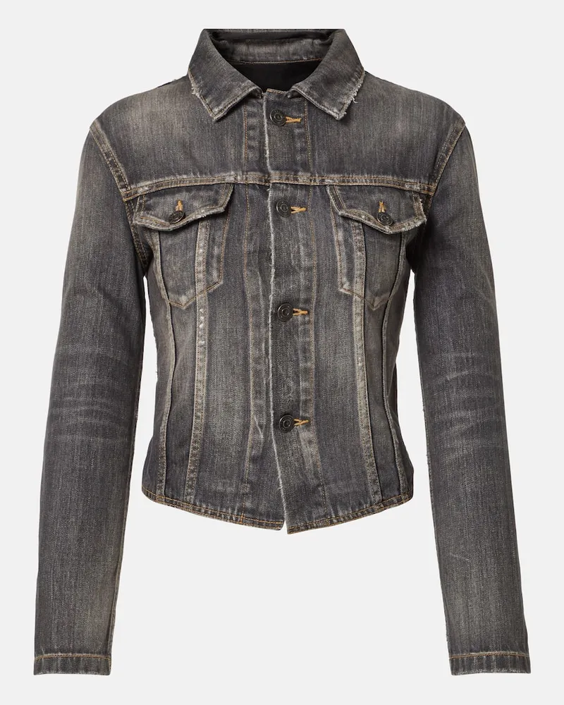Balenciaga Jeansjacke Grau