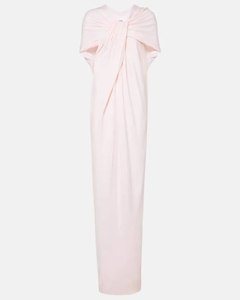 Jil Sander Robe aus Jersey Pink