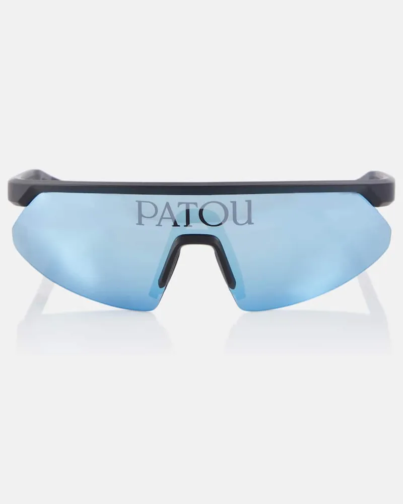 Patou X Bollé Sonnenbrille Blau
