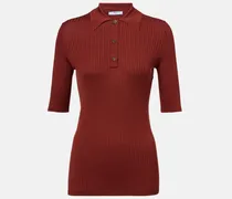 Polopullover aus einem Baumwollgemisch