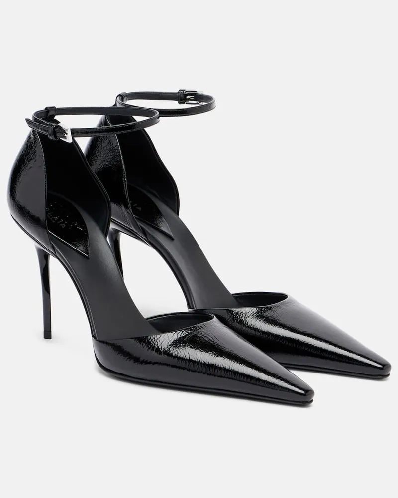 Alaïa Alaïa Pumps D'Orsay 110 aus Lackleder Schwarz