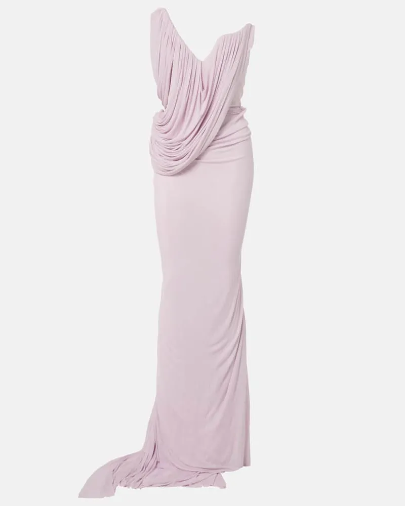 Maticevski Robe Systema aus Jersey Violett