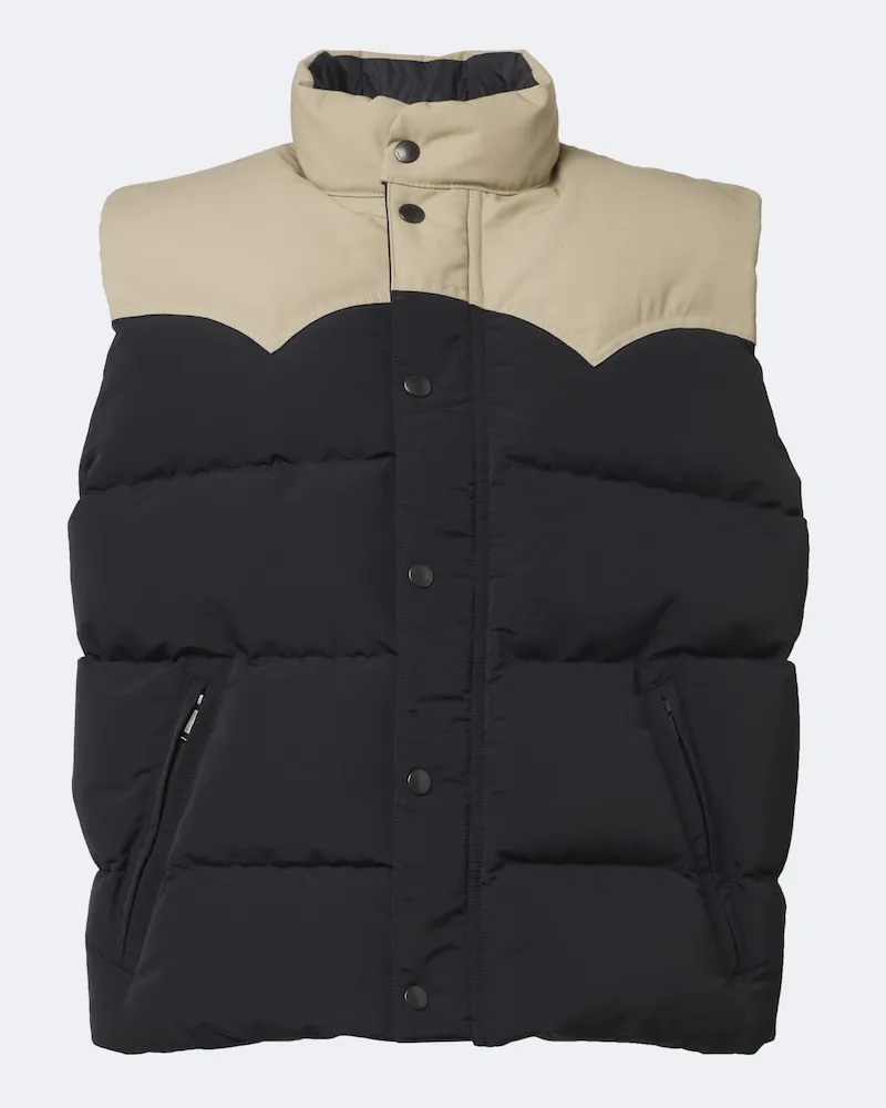 Canada Goose Weste Douglas aus einem Baumwollgemisch Schwarz