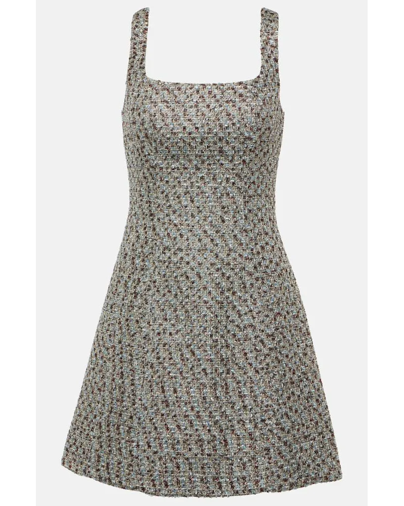 Veronica Beard Minikleid Delphine aus Tweed Multicolor