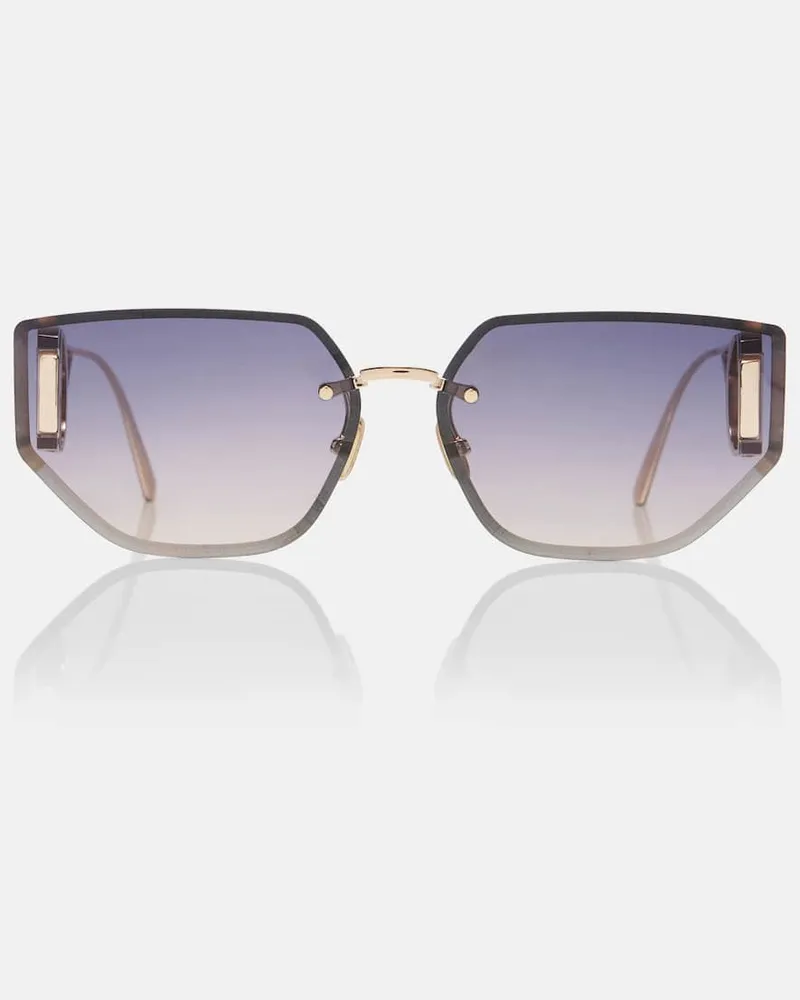 Dior Cat-Eye-Sonnenbrille 30Montaigne B3U Gold