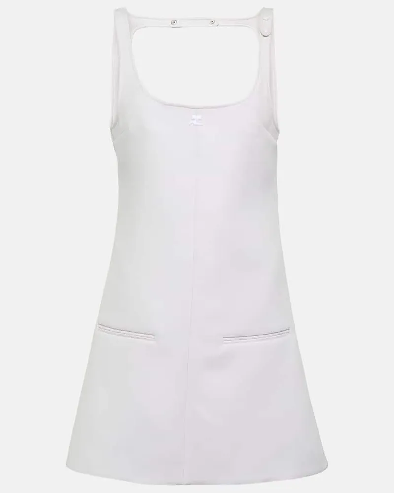 Courrèges Courrèges Minikleid Reedition Weiß