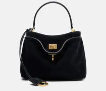 Henkeltasche Rodeo Mini aus Veloursleder